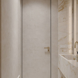 Скрытые двери в ванной комнате: незаметность и функциональность.